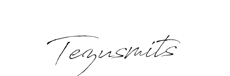 Antro_Vectra is a professional signature style that is perfect for those who want to add a touch of class to their signature. It is also a great choice for those who want to make their signature more unique. Get Tezusmits name to fancy signature for free. Tezusmits signature style 6 images and pictures png