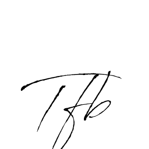 Use a signature maker to create a handwritten signature online. With this signature software, you can design (Antro_Vectra) your own signature for name Tfb. Tfb signature style 6 images and pictures png