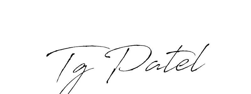 Make a beautiful signature design for name Tg Patel. Use this online signature maker to create a handwritten signature for free. Tg Patel signature style 6 images and pictures png