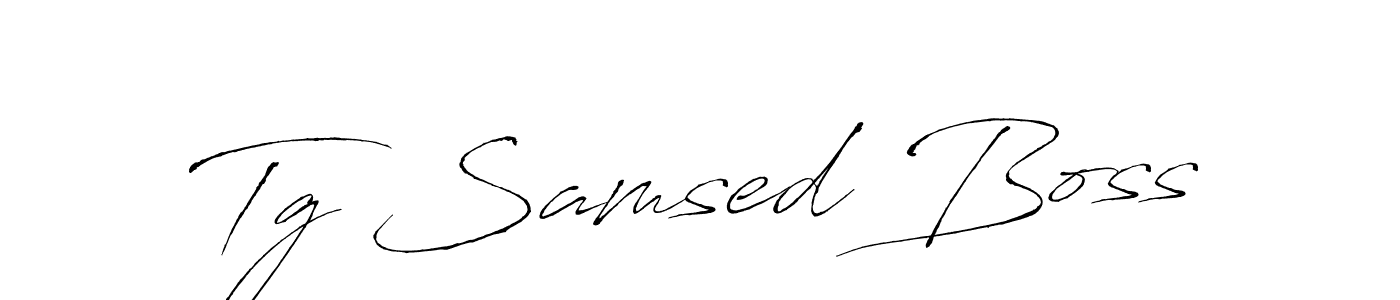Similarly Antro_Vectra is the best handwritten signature design. Signature creator online .You can use it as an online autograph creator for name Tg Samsed Boss. Tg Samsed Boss signature style 6 images and pictures png