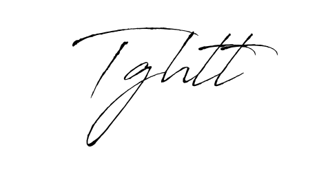 Explore multiple handwriting variations for Tghtt including this stunning Antro_Vectra design. Free to use across all platforms. Tghtt signature style 6 images and pictures png