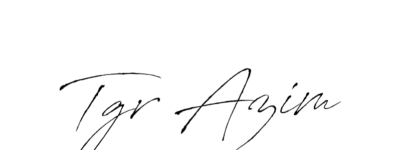 Best and Professional Signature Style for Tgr Azim. Antro_Vectra Best Signature Style Collection. Tgr Azim signature style 6 images and pictures png
