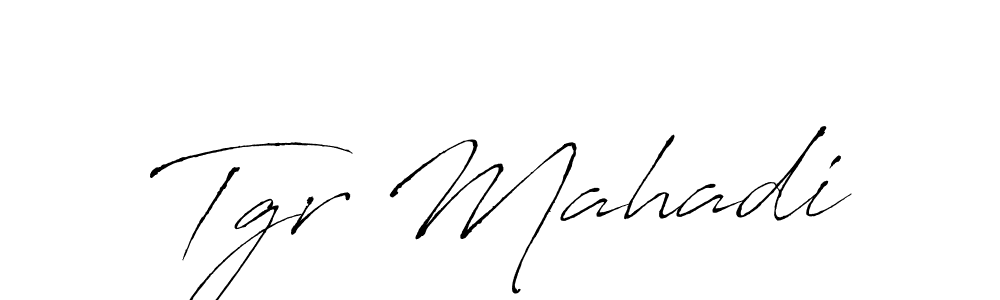 The best way (Antro_Vectra) to make a short signature is to pick only two or three words in your name. The name Tgr Mahadi include a total of six letters. For converting this name. Tgr Mahadi signature style 6 images and pictures png