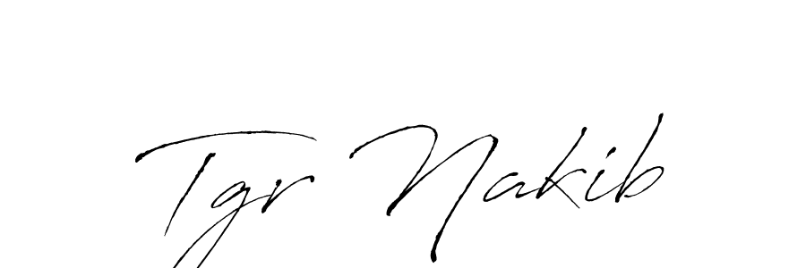 Make a beautiful signature design for name Tgr Nakib. Use this online signature maker to create a handwritten signature for free. Tgr Nakib signature style 6 images and pictures png