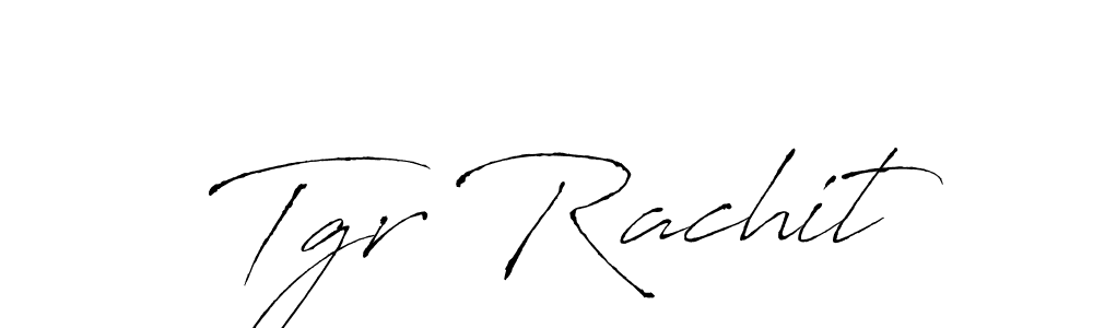 Design your own signature with our free online signature maker. With this signature software, you can create a handwritten (Antro_Vectra) signature for name Tgr Rachit. Tgr Rachit signature style 6 images and pictures png