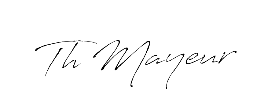 You can use this online signature creator to create a handwritten signature for the name Th Mayeur. This is the best online autograph maker. Th Mayeur signature style 6 images and pictures png