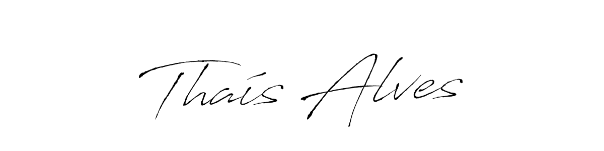 if you are searching for the best signature style for your name Thaís Alves. so please give up your signature search. here we have designed multiple signature styles  using Antro_Vectra. Thaís Alves signature style 6 images and pictures png