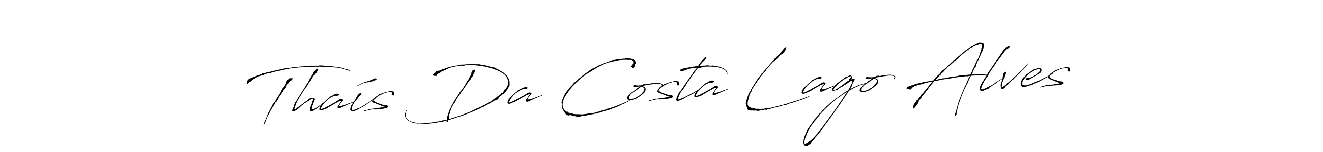 You should practise on your own different ways (Antro_Vectra) to write your name (Thaís Da Costa Lago Alves) in signature. don't let someone else do it for you. Thaís Da Costa Lago Alves signature style 6 images and pictures png