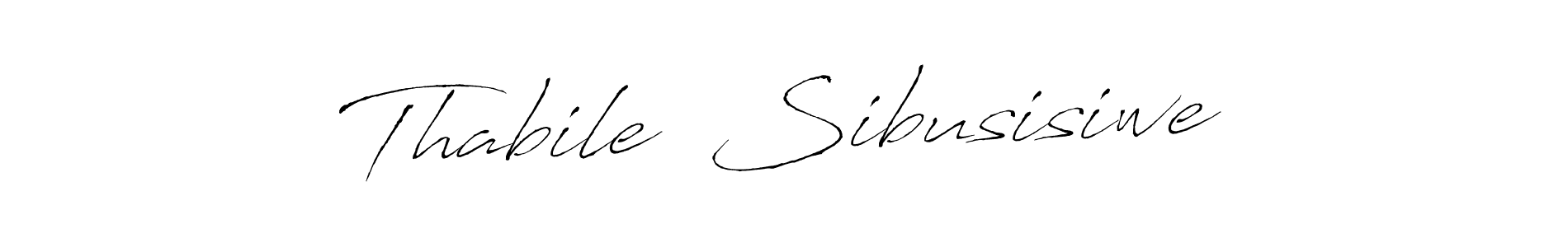 Thabile  Sibusisiwe stylish signature style. Best Handwritten Sign (Antro_Vectra) for my name. Handwritten Signature Collection Ideas for my name Thabile  Sibusisiwe. Thabile  Sibusisiwe signature style 6 images and pictures png