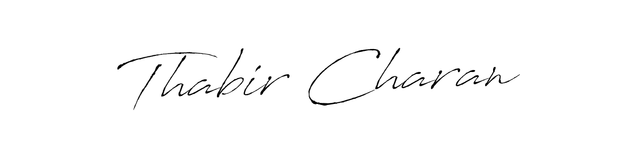 It looks lik you need a new signature style for name Thabir Charan. Design unique handwritten (Antro_Vectra) signature with our free signature maker in just a few clicks. Thabir Charan signature style 6 images and pictures png