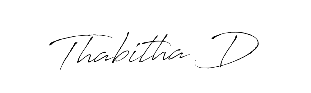 Best and Professional Signature Style for Thabitha D. Antro_Vectra Best Signature Style Collection. Thabitha D signature style 6 images and pictures png