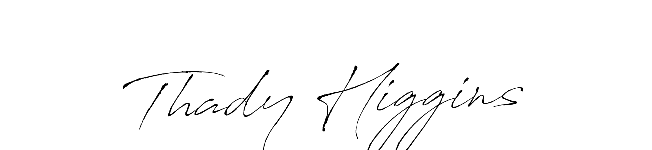 Once you've used our free online signature maker to create your best signature Antro_Vectra style, it's time to enjoy all of the benefits that Thady Higgins name signing documents. Thady Higgins signature style 6 images and pictures png