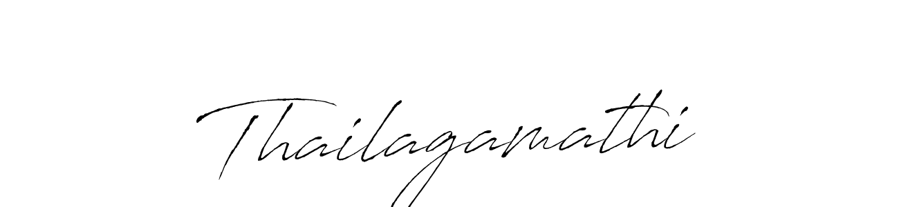 Use a signature maker to create a handwritten signature online. With this signature software, you can design (Antro_Vectra) your own signature for name Thailagamathi. Thailagamathi signature style 6 images and pictures png