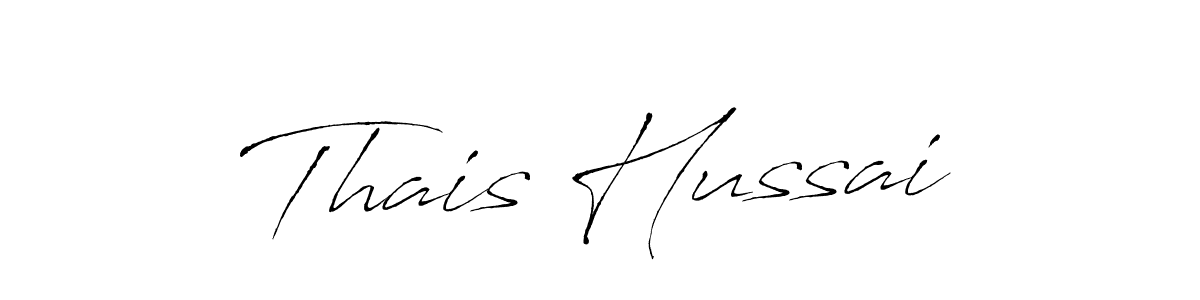 if you are searching for the best signature style for your name Thais Hussai. so please give up your signature search. here we have designed multiple signature styles  using Antro_Vectra. Thais Hussai signature style 6 images and pictures png