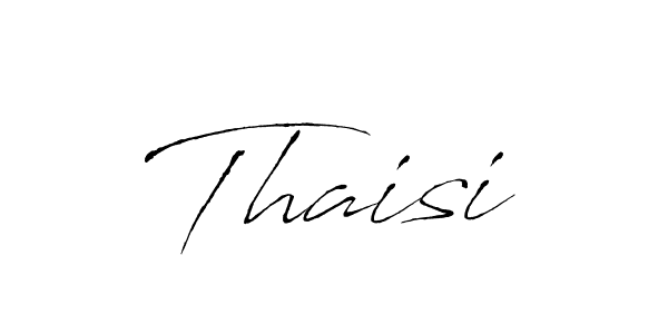 Create a beautiful signature design for name Thaisi. With this signature (Antro_Vectra) fonts, you can make a handwritten signature for free. Thaisi signature style 6 images and pictures png