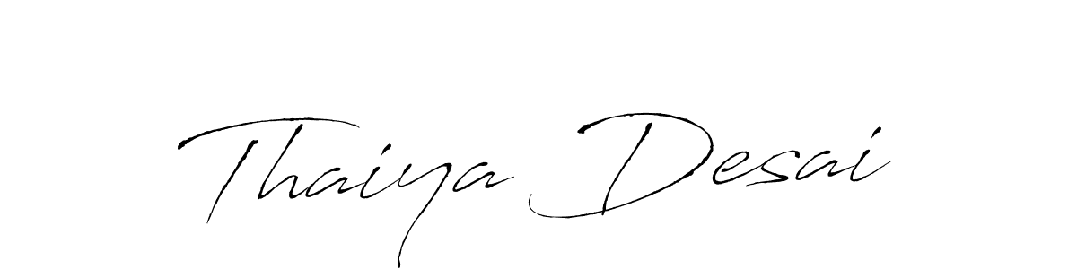 Once you've used our free online signature maker to create your best signature Antro_Vectra style, it's time to enjoy all of the benefits that Thaiya Desai name signing documents. Thaiya Desai signature style 6 images and pictures png