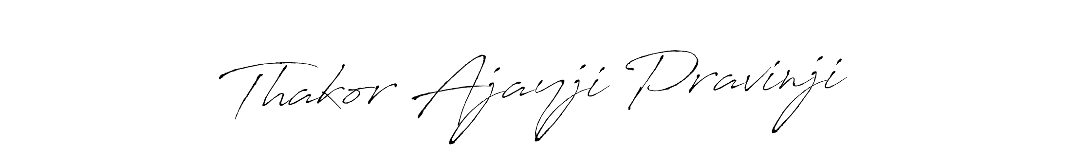 Also we have Thakor Ajayji Pravinji name is the best signature style. Create professional handwritten signature collection using Antro_Vectra autograph style. Thakor Ajayji Pravinji signature style 6 images and pictures png