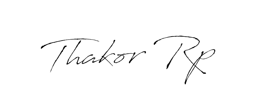 Similarly Antro_Vectra is the best handwritten signature design. Signature creator online .You can use it as an online autograph creator for name Thakor Rp. Thakor Rp signature style 6 images and pictures png