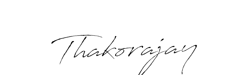 You should practise on your own different ways (Antro_Vectra) to write your name (Thakorajay) in signature. don't let someone else do it for you. Thakorajay signature style 6 images and pictures png