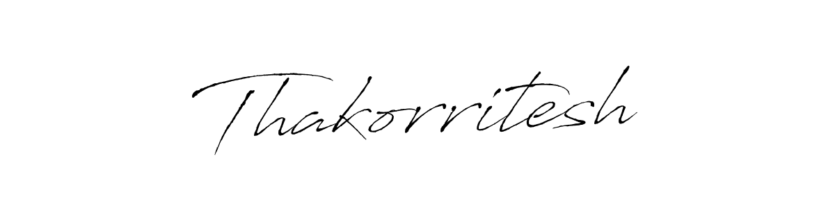 Make a beautiful signature design for name Thakorritesh. With this signature (Antro_Vectra) style, you can create a handwritten signature for free. Thakorritesh signature style 6 images and pictures png