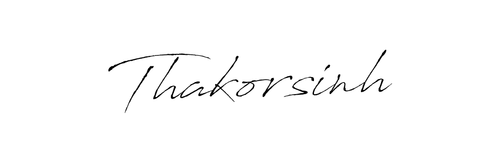 Thakorsinh stylish signature style. Best Handwritten Sign (Antro_Vectra) for my name. Handwritten Signature Collection Ideas for my name Thakorsinh. Thakorsinh signature style 6 images and pictures png