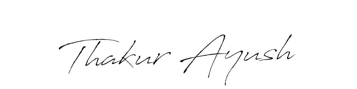 Similarly Antro_Vectra is the best handwritten signature design. Signature creator online .You can use it as an online autograph creator for name Thakur Ayush. Thakur Ayush signature style 6 images and pictures png