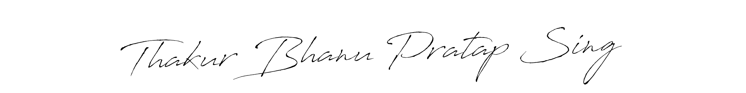 It looks lik you need a new signature style for name Thakur Bhanu Pratap Sing. Design unique handwritten (Antro_Vectra) signature with our free signature maker in just a few clicks. Thakur Bhanu Pratap Sing signature style 6 images and pictures png