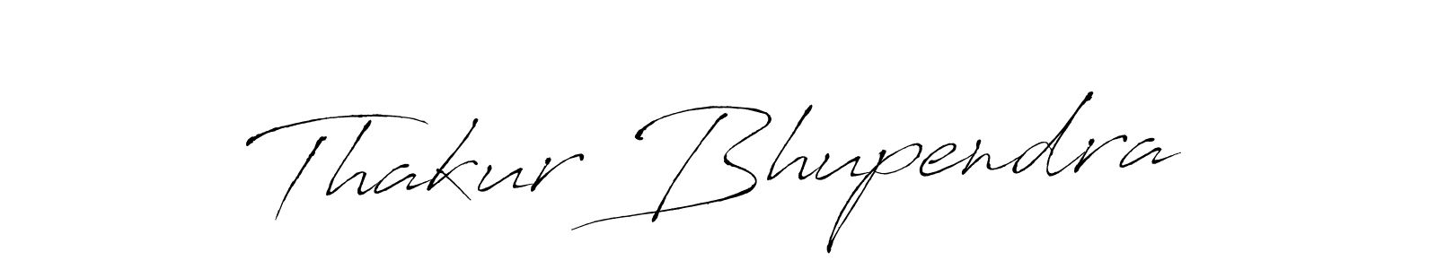 Create a beautiful signature design for name Thakur Bhupendra. With this signature (Antro_Vectra) fonts, you can make a handwritten signature for free. Thakur Bhupendra signature style 6 images and pictures png