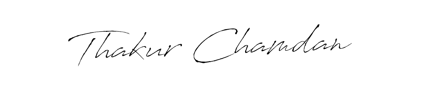 Make a beautiful signature design for name Thakur Chamdan. Use this online signature maker to create a handwritten signature for free. Thakur Chamdan signature style 6 images and pictures png