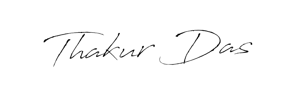 How to make Thakur Das signature? Antro_Vectra is a professional autograph style. Create handwritten signature for Thakur Das name. Thakur Das signature style 6 images and pictures png