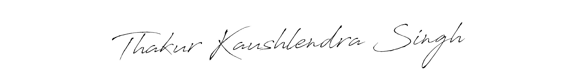 Thakur Kaushlendra Singh stylish signature style. Best Handwritten Sign (Antro_Vectra) for my name. Handwritten Signature Collection Ideas for my name Thakur Kaushlendra Singh. Thakur Kaushlendra Singh signature style 6 images and pictures png