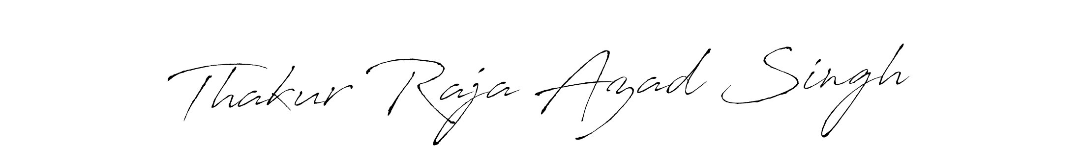 Make a beautiful signature design for name Thakur Raja Azad Singh. Use this online signature maker to create a handwritten signature for free. Thakur Raja Azad Singh signature style 6 images and pictures png