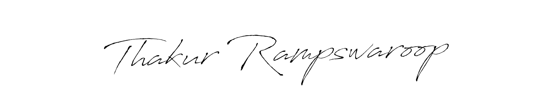 Make a short Thakur Rampswaroop signature style. Manage your documents anywhere anytime using Antro_Vectra. Create and add eSignatures, submit forms, share and send files easily. Thakur Rampswaroop signature style 6 images and pictures png