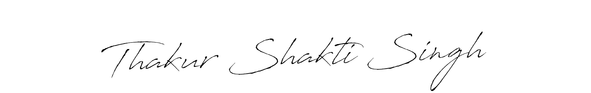 Thakur Shakti Singh stylish signature style. Best Handwritten Sign (Antro_Vectra) for my name. Handwritten Signature Collection Ideas for my name Thakur Shakti Singh. Thakur Shakti Singh signature style 6 images and pictures png