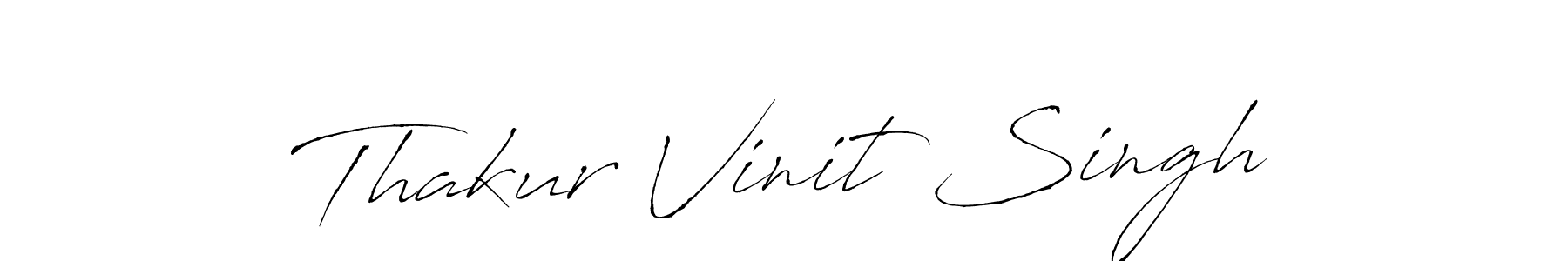 You should practise on your own different ways (Antro_Vectra) to write your name (Thakur Vinit Singh) in signature. don't let someone else do it for you. Thakur Vinit Singh signature style 6 images and pictures png