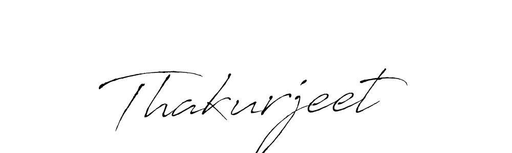 Also we have Thakurjeet name is the best signature style. Create professional handwritten signature collection using Antro_Vectra autograph style. Thakurjeet signature style 6 images and pictures png