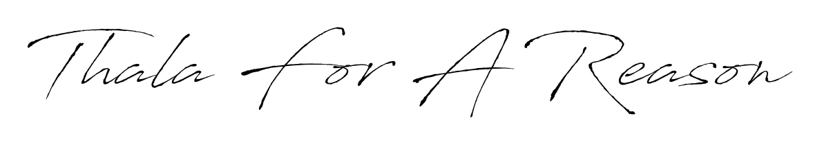 Enhance your business communications with Thala For A Reason signature in Antro_Vectra lettering. Clean, modern, and universally compatible. Thala For A Reason signature style 6 images and pictures png