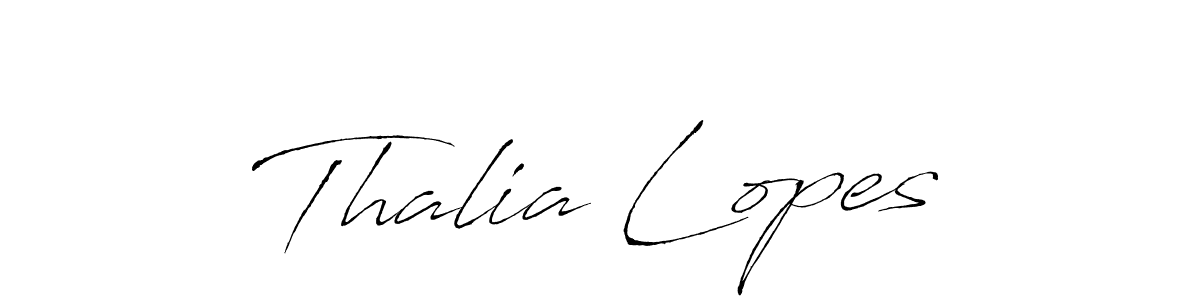 You should practise on your own different ways (Antro_Vectra) to write your name (Thalia Lopes) in signature. don't let someone else do it for you. Thalia Lopes signature style 6 images and pictures png