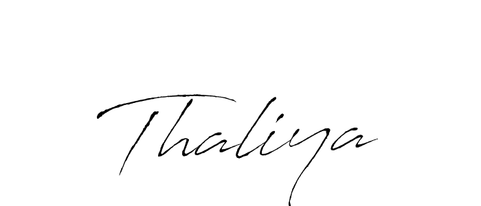 Make a beautiful signature design for name Thaliya. Use this online signature maker to create a handwritten signature for free. Thaliya signature style 6 images and pictures png