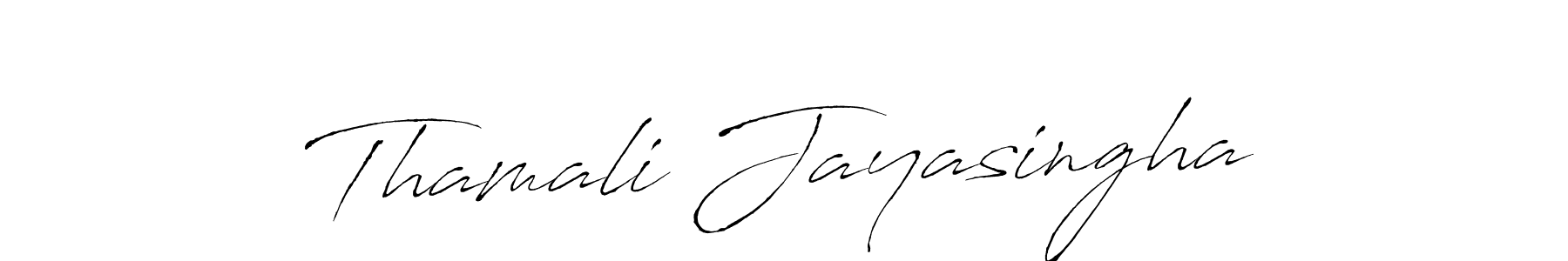 How to make Thamali Jayasingha signature? Antro_Vectra is a professional autograph style. Create handwritten signature for Thamali Jayasingha name. Thamali Jayasingha signature style 6 images and pictures png