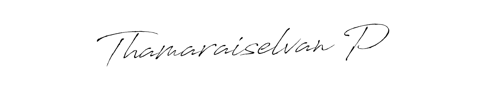 Make a short Thamaraiselvan P signature style. Manage your documents anywhere anytime using Antro_Vectra. Create and add eSignatures, submit forms, share and send files easily. Thamaraiselvan P signature style 6 images and pictures png