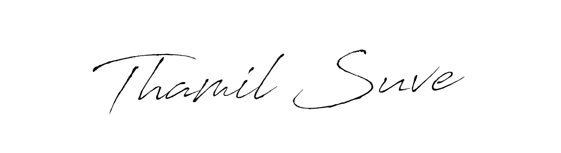 Make a beautiful signature design for name Thamil Suve. Use this online signature maker to create a handwritten signature for free. Thamil Suve signature style 6 images and pictures png