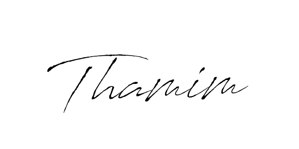 You should practise on your own different ways (Antro_Vectra) to write your name (Thamim) in signature. don't let someone else do it for you. Thamim signature style 6 images and pictures png