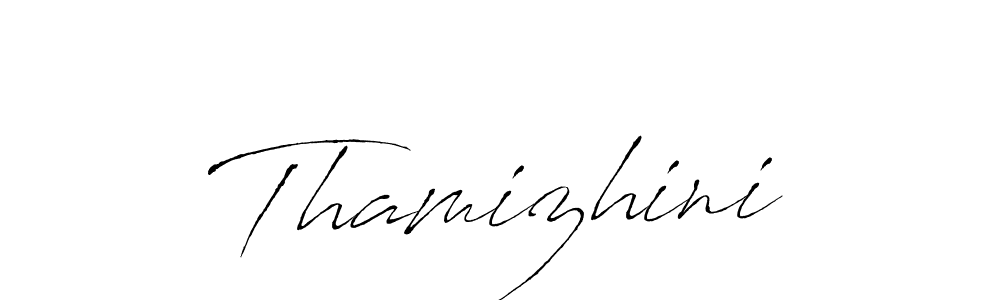 Antro_Vectra is a professional signature style that is perfect for those who want to add a touch of class to their signature. It is also a great choice for those who want to make their signature more unique. Get Thamizhini name to fancy signature for free. Thamizhini signature style 6 images and pictures png