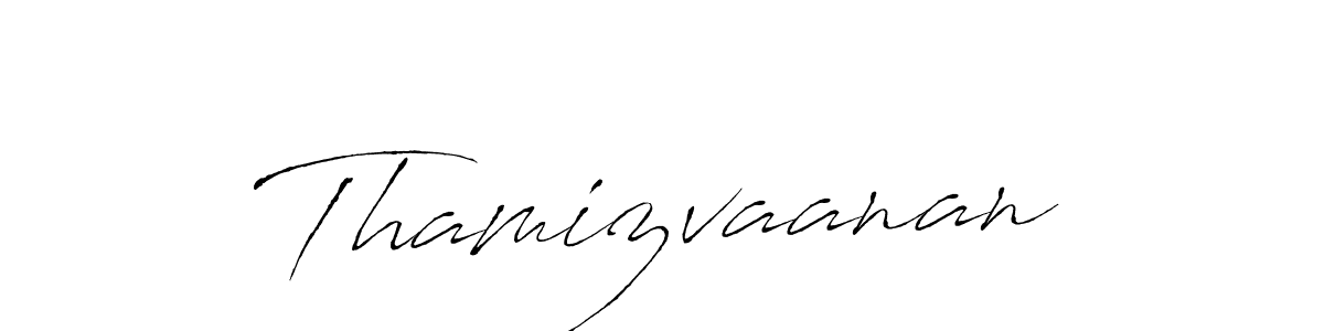 The best way (Antro_Vectra) to make a short signature is to pick only two or three words in your name. The name Thamizvaanan include a total of six letters. For converting this name. Thamizvaanan signature style 6 images and pictures png