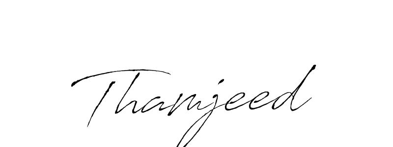 It looks lik you need a new signature style for name Thamjeed. Design unique handwritten (Antro_Vectra) signature with our free signature maker in just a few clicks. Thamjeed signature style 6 images and pictures png