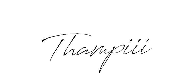 It looks lik you need a new signature style for name Thampiii. Design unique handwritten (Antro_Vectra) signature with our free signature maker in just a few clicks. Thampiii signature style 6 images and pictures png