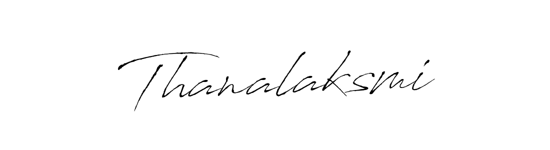 Also we have Thanalaksmi name is the best signature style. Create professional handwritten signature collection using Antro_Vectra autograph style. Thanalaksmi signature style 6 images and pictures png