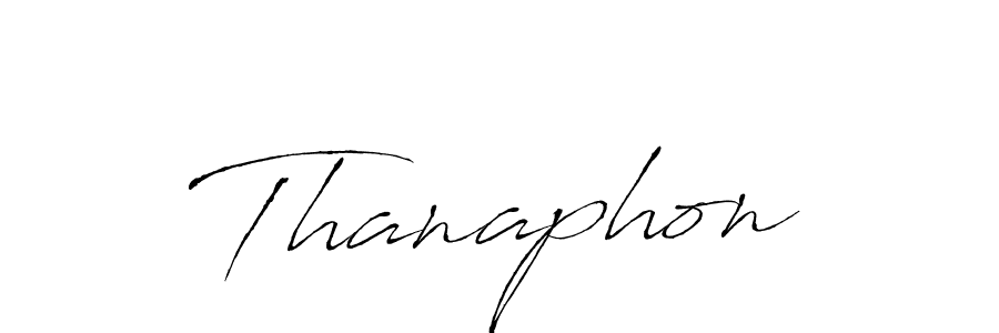 Also we have Thanaphon name is the best signature style. Create professional handwritten signature collection using Antro_Vectra autograph style. Thanaphon signature style 6 images and pictures png