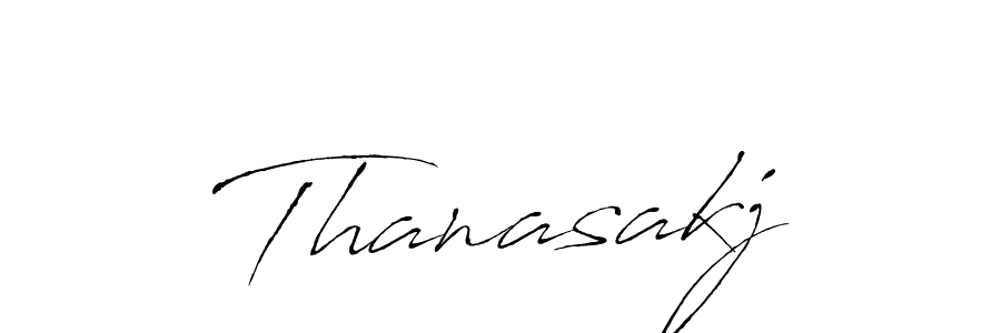 Also we have Thanasakj name is the best signature style. Create professional handwritten signature collection using Antro_Vectra autograph style. Thanasakj signature style 6 images and pictures png